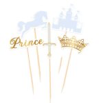 Οδοντογλυφίδες πάρτυ - Πρίγκιπας ( 5 τεμ)