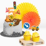 Topper Τούρτας - Εργοτάξιο (7 τεμ) - Image 3