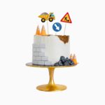 Topper Τούρτας - Εργοτάξιο (7 τεμ) - Image 2