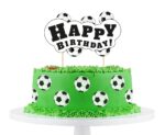 Topper Τούρτας Ποδόσφαιρο Happy Birthday - Image 2