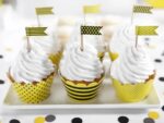 Toppers Cupcakes - Σημαιάκια Bee (6 τεμ) - Image 2