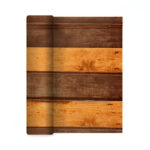 Τραπεζομάντηλο Mε Εφέ Ξύλου - Πλαστικό - Image 3