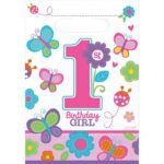 Τραπεζομάντηλο πλαστικό 1rst Birthday Girl