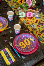 Runner τραπεζιού 90's Πολύχρωμο 5m - Image 3