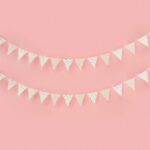 Τριγωνικά Σημαιάκια Μαργαρίτα 500cm - Image 2