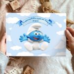 Βιβλίο Ευχών βάπτισης - Στρουμφάκια - Image 2