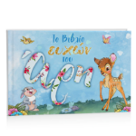 Βιβλίο Ευχών βάπτισης - Ελαφάκι Bambi