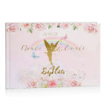 Βιβλίο Ευχών βάπτισης - χρυσή Νεράιδα