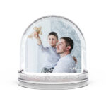 Χιονόμπαλα με Φωτογραφία - Νονός