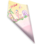 Χωνάκια ζαχαρωτών Δεινοσαυράκι κορίτσι