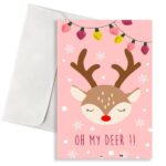 Χριστουγεννιάτικη Κάρτα - Oh my Deer - Image 2