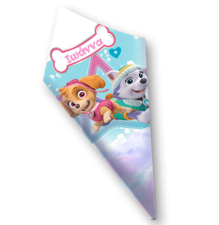 Χωνάκια ζαχαρωτών Paw Patrol Skye&Everest