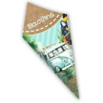 Χωνάκια βάπτισης Tropical