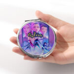 Καθρεφτάκι K-Pop Demon Hunters Ασημί Στρογγυλό