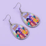 Μεταλλικά Σκουλαρίκια δάκρυ - K-Pop Demon Hunters