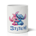 Μολυβοθήκη με Όνομα - Stitch & Angel - Image 2