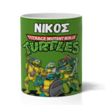 Μολυβοθήκη με Όνομα - Χελωνονιντζάκια