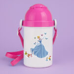 Παιδικό Παγούρι - Σταχτοπούτα Ροζ 400ml - Image 2