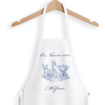 Ποδιά Νονού/Νονάς - Blue Toile Ζώα Της Ζούγκλας