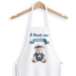 Ποδιά Νονού/Νονάς - Ναυτικό Αρκουδάκι