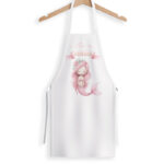 Ποδιά Νονού/Νονάς - Ροζ Γοργόνα