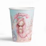 Ποτήρια Με Όνομα - Ροζ Γοργόνα (3 τεμ)