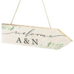 Πινακίδα Γάμου Φύλλα Ελιάς - Image 2