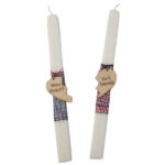 Λαμπάδες για Ζευγάρια "Χτυπάει η καρδιά μου ΔυνατάΤΑΤΑ" (2 τεμ) - Image 2