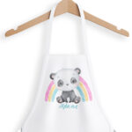 Ποδιά αρκουδάκι Panda Rainbow