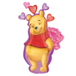 Μπαλόνι Φοιλ Σχήμα 32 Pooh Valentine / 81εκ - Ασυσκεύαστο
