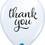 Μπαλόνια Λάτεξ 11 Λευκά Simply Thank You / 25 τεμ