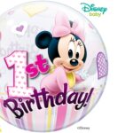 Bubble μονό Minnie 1st Birthday 22