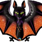 Μπαλόνι Φοιλ Σχήμα Νυχτερίδα 50 Glitzy & Glam Bat / 127εκ