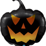 Μπαλόνι Φοιλ Σχήμα Κολοκύθα 35 Black Jack / 89 εκ