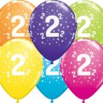 Μπαλόνια Λάτεξ 11 Νούμερο -2- Trop. Assort. /25 τεμ