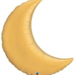 Μπαλόνι Φοιλ 35'' Σχήμα Φεγγάρι Χρυσό Crescent moon