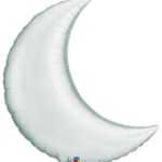 Μπαλόνι Φοιλ 9 Μίνι Σχήμα Φεγγάρι Ασημί moon