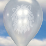 Μπαλόνια Λάτεξ 5 Metal Λευκό /100 τεμ