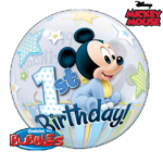 Bubble Μονό Mickey 1st Birthday 22