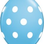 Quick Link 12 Big Polka Dots Pale Blue /50 τεμ