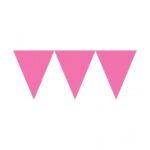 Γιρλάντα Σημαιάκια χάρτινη Ροζ 4,5μ