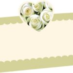 Placecards Wedding /8 τεμ