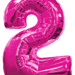 Μπαλόνι Φοιλ Σχήμα Φούξια Νούμερο 2 Ασυσκεύαστο