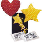 Δίχτυ σχήμα Άστρο για 325 5 μπαλόνια / 120 εκ