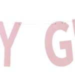 Γιρλάντα Γράμματα Baby Girl Pink / 200 εκ