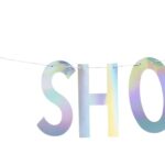 Γιρλάντα Γράμματα Baby Shower Iridescent / 200 εκ