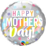 Μπαλ. Φοιλ 18 Mothers Day  Big Pastel Dots / 45εκ