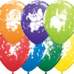 Μπαλόνια 11 Party Animals Carnival Ast /25 τεμ