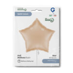 18″ Μπαλόνι Aστέρι Nude Satin - Image 2