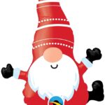 Μπαλόνι Φοιλ Σχήμα 14 Νάνος - Άγιος Βασίλης